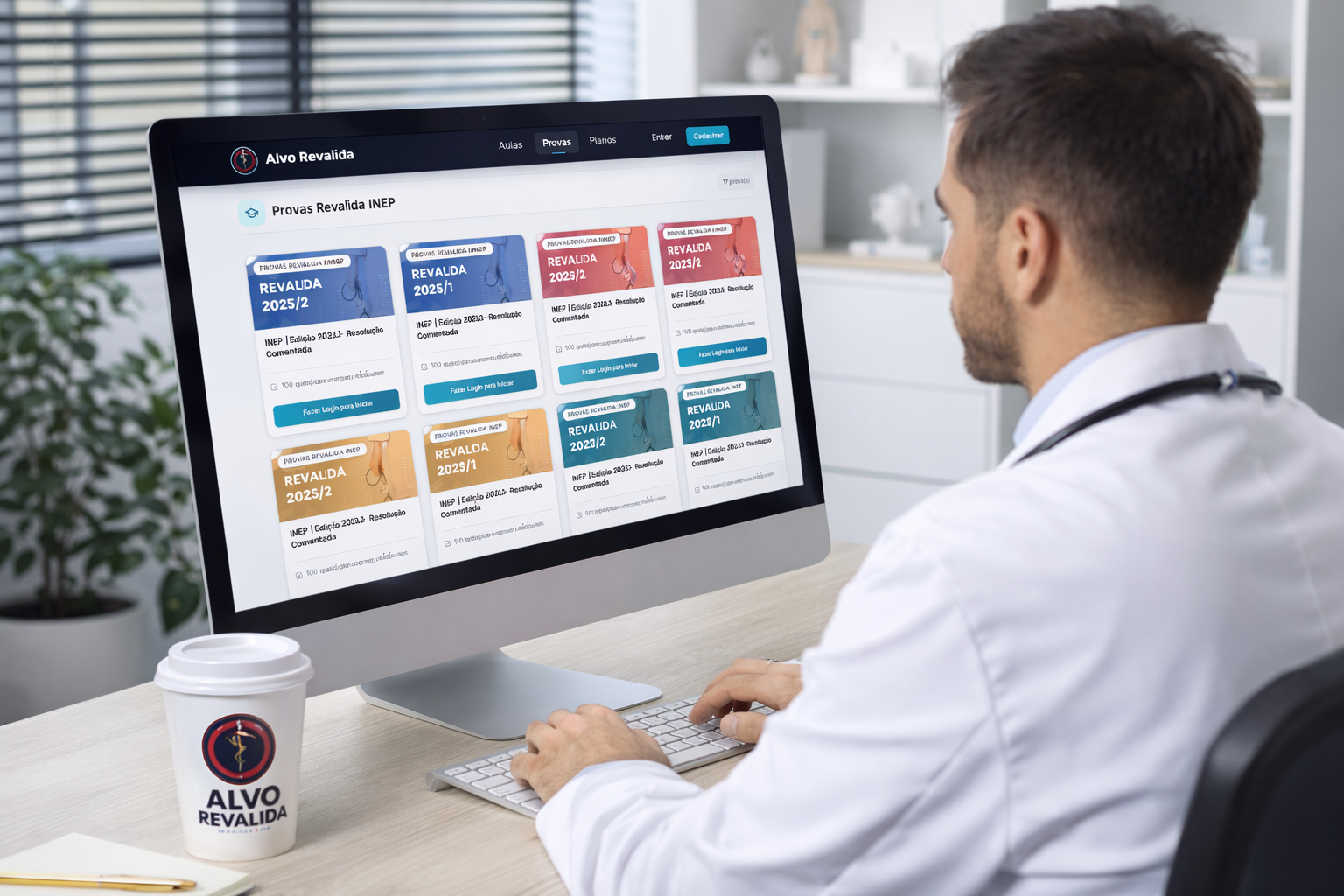 Imagem promocional Alvo Revalida